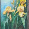 aquarelle Iris de mon jardin format A3 - réservée