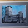Eglise deSt Paul près de chazelles (Charente) sur papier winsor 300g encre de Chine et aquarelle - format 42x52 - prix 100€